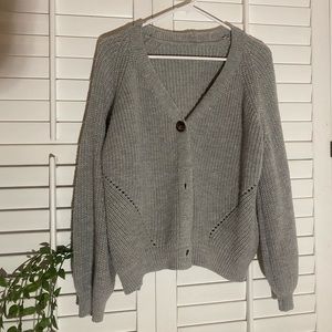 grey sweater
